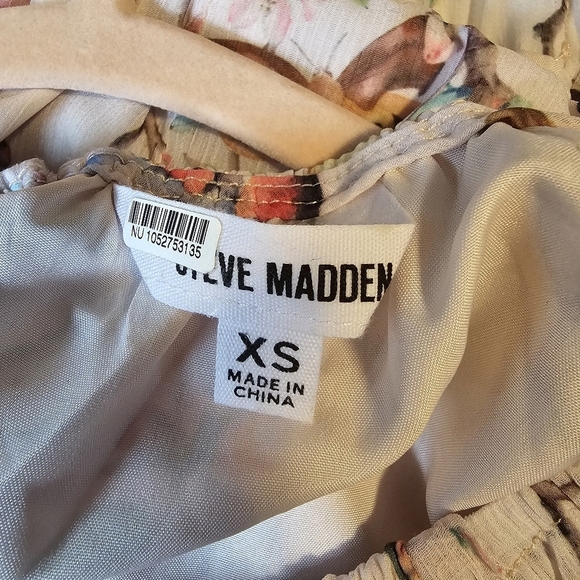 Steve Madden Cadi Cutout Midi Dress, Floral Butterfly Print, Size XS, NWOT! - Picture 13 of 13